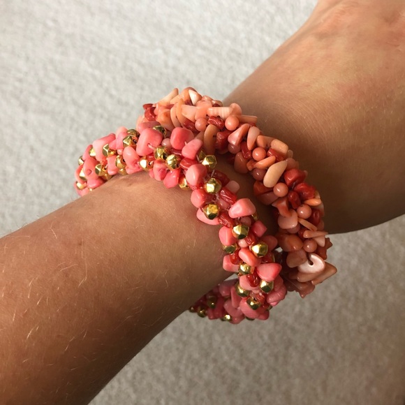 Meredith Frederick Coral Bracelets - Picture 2 of 4